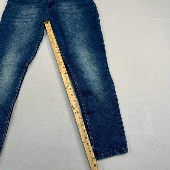 Ramp Stretch Skinny Jeans Womens Size 30 Acid Blue Wash Mid Rise - Picture 7 of 11